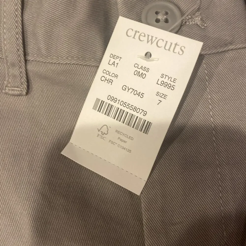 J. Crew crewcuts  Boys' stretch Stanton chino shorts